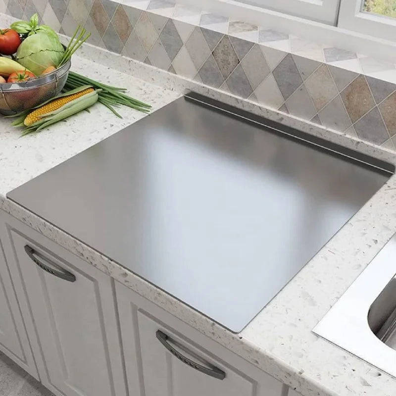 Non-Slip Stainless Steel Cutting Board