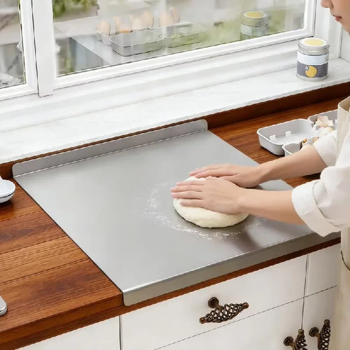 Non-Slip Stainless Steel Cutting Board