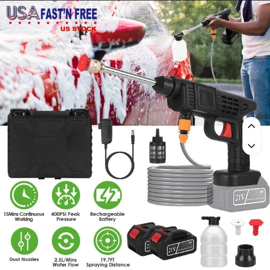 Cordless High-Pressure Car Washer
